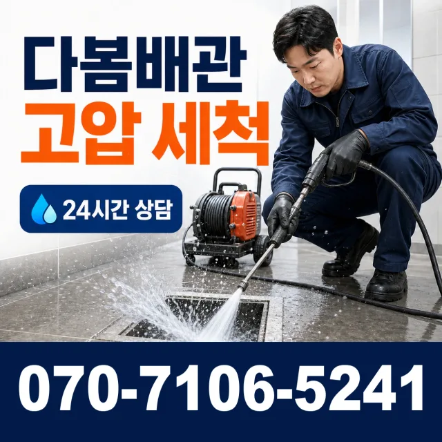 평택시 청룡동 하수구청소 상담 이미지 4